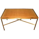 Rare Paul McCobb Caned Bench