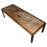 P.K. Laverne Bronze "Chan" Rectangular Cocktail Table