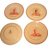 Early Gio Ponti for Richard Ginori Luncheon Plates