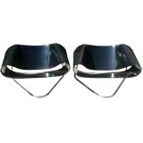 Pair of Leonardi/Stagi Ribbon Chairs in Black