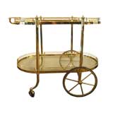Lovely Italian Brass Drinks Trolley