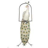Life-Size Bustamante Papier Mache Peacock