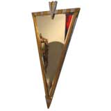 Gilded Art Deco Wall Mirror