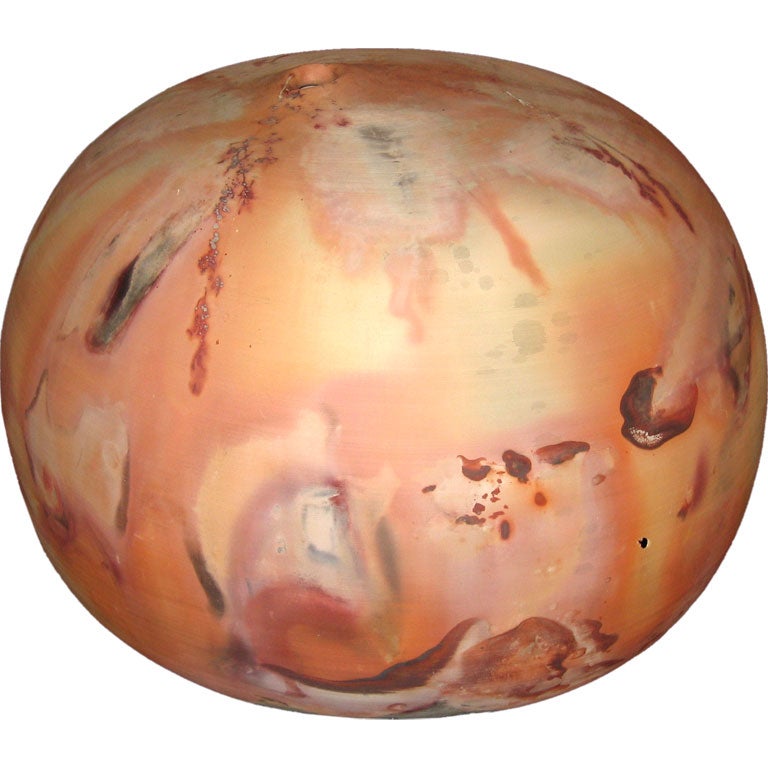 Enormous Raku Pot