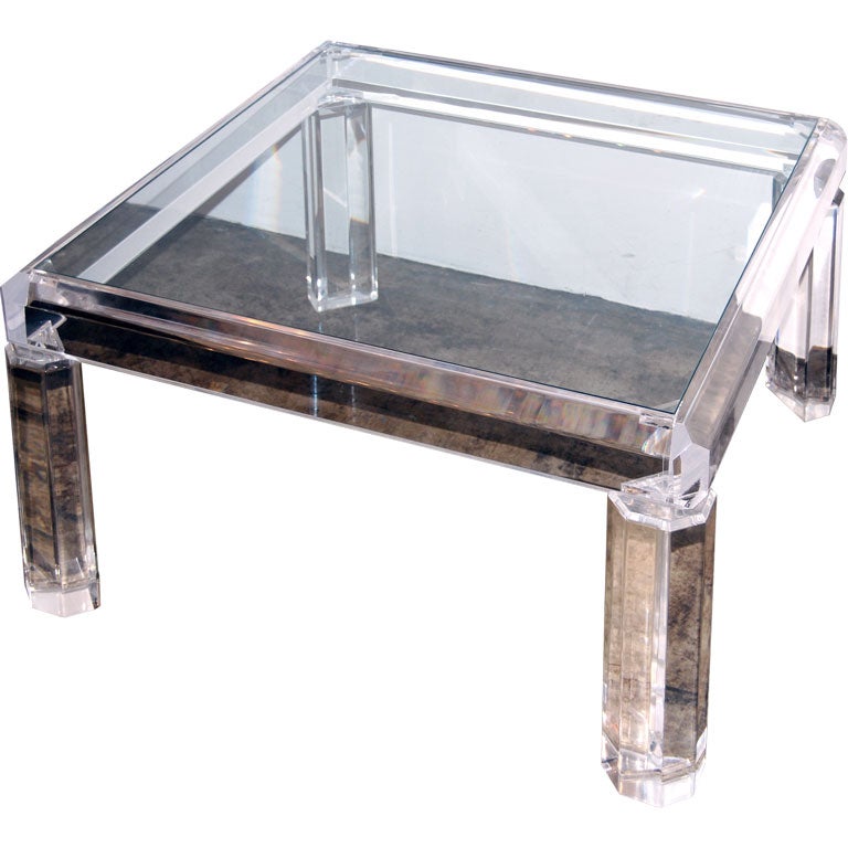 Lucite Cocktail Table