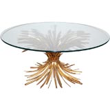 Gold Leafed Sheaf of Wheat Table