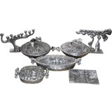 Vintage A Large Collection of Donald Drumm Tableware