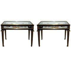 Pair of Jansen Regency Display Cases.