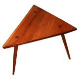 George Nakashima Free Edge Three-Leg Table