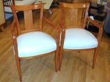 Pair of French 1940's Side Chairs
