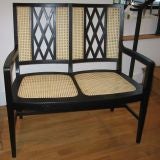Continental Oak Two-Seat Bench