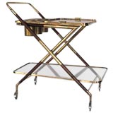 Italian tea cart bar