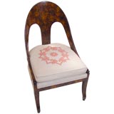 Elegant boudoir chair