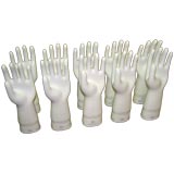 Ceramic gloves sculptures