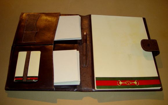 Gucci stationery folder