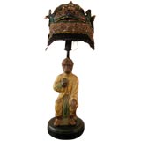 Antique Chinese Glazed Terra Cotta Figurine