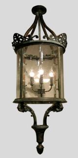 French Bronze Lantern
