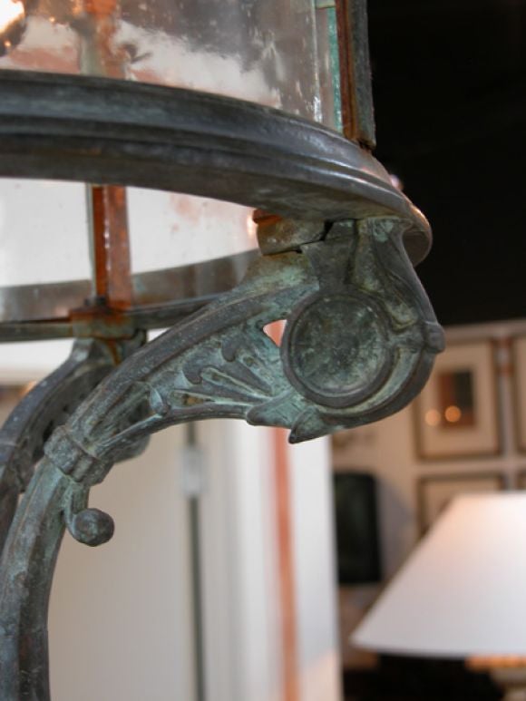 French Bronze Lantern