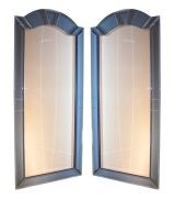 Retro Art Deco Style Rectangular Mirrors