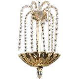 1940
s Waterfall Chandelier