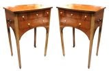Pair of English Bedside Commodes