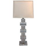 1950's Lucite Lamp