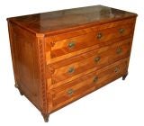 German Fruitwood Commode