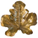 Brass Leaf-Form Bowl