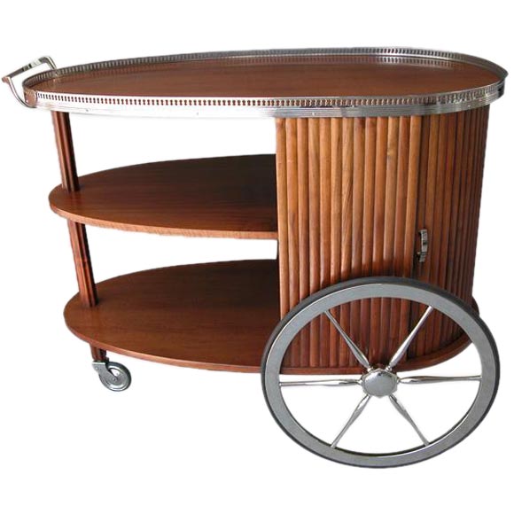 Rosewood Drinks Cart