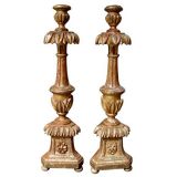 Pair of Italian Neo-Classical Candlesticks