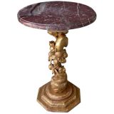 Carved Giltwood Side Table
