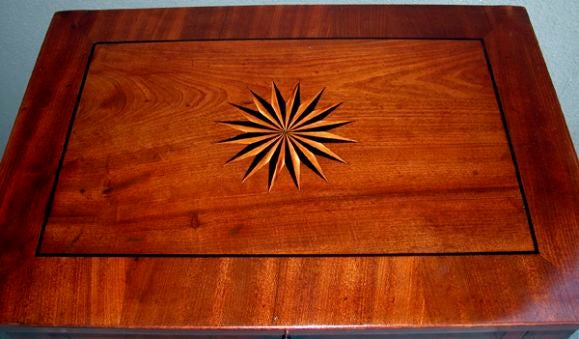 19th Century Norwegian Empire Three-Drawer Commode