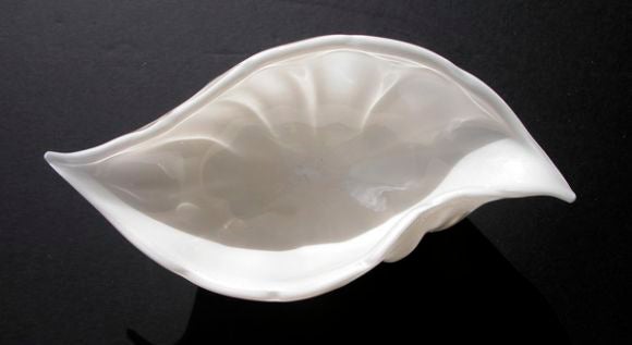 Italian Mid-Century Shell-Form Bowl