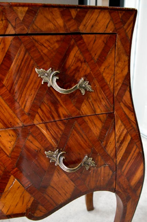 Pair of Italian Rococo-Style Commodes