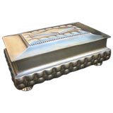 A German Arts & Crafts Brass Box