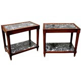 Pair of Louis XVI -Style Side Tables