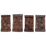Set of Four Renaissance Carved Panels