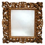 A Well-Carved Italian Rococo Mirror
