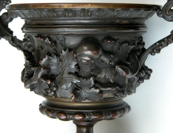 A French Renaissance Revival Bronze Urn