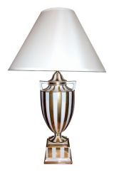 Vintage Harlequin Lamp