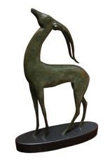 French Art Deco Bronze Figure