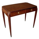Vintage A French Art Deco Side Table in the Style of Emile Ruhlmann