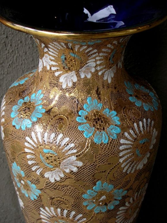 19th Century A Large-Scaled and Striking Pair of English Urn-Form Stone Vases