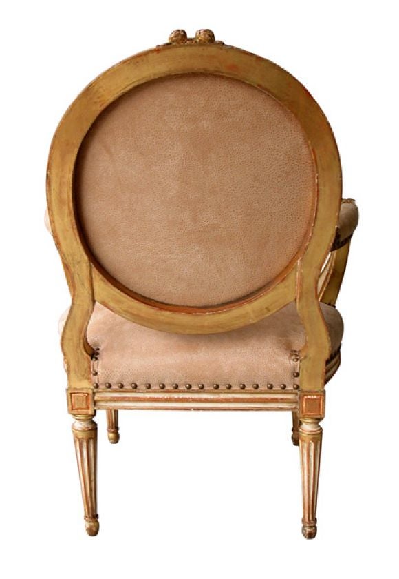 oval back louis xvi side chair