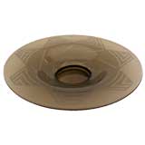 A Large-Scaled French Art Deco Circular Etched Glass Bowl