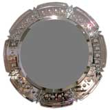 A Shimmering and Large-Scaled French Venetian Style Mirror