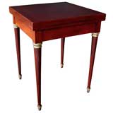 An Elegant French Directoire Mahogany Collapsible Writing Table