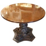 Coffee Table With Giltwood 18th C Base Antique Coffee Table With Giltwood 18th C Base