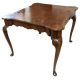 George II Style Card Table