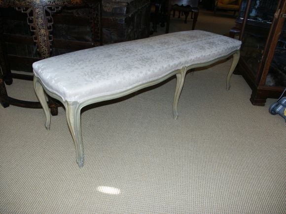 French Painted Bench